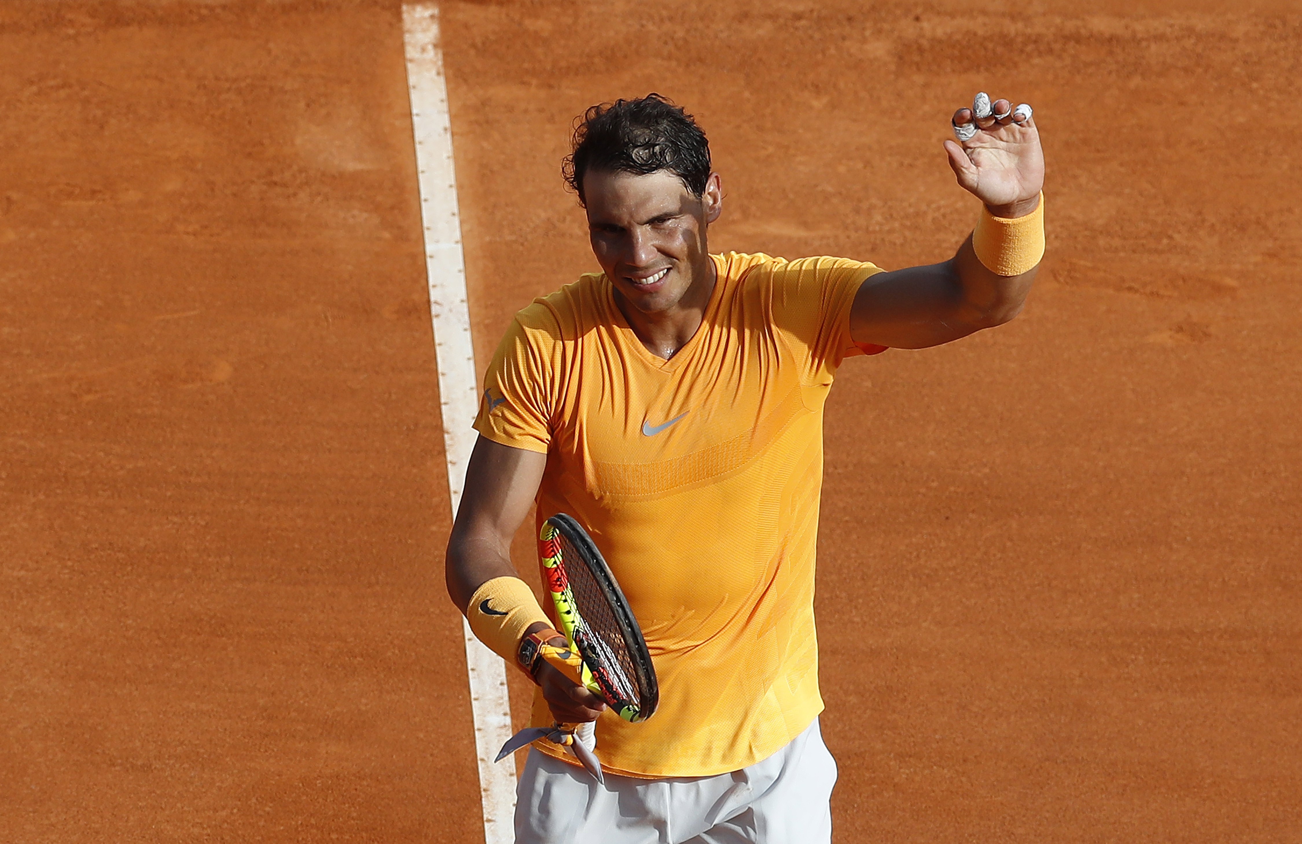 蒙特卡洛大师赛横扫拉沃尔杯，纳达尔状态火热