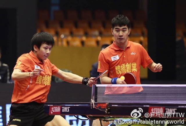 中国队鏖战韩国队，梁靖崑带队取胜