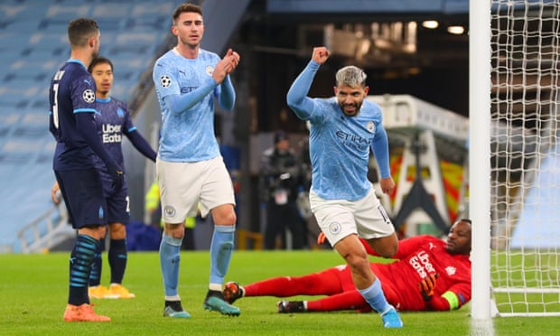 切尔西翻盘马赛，阿圭罗统治全场