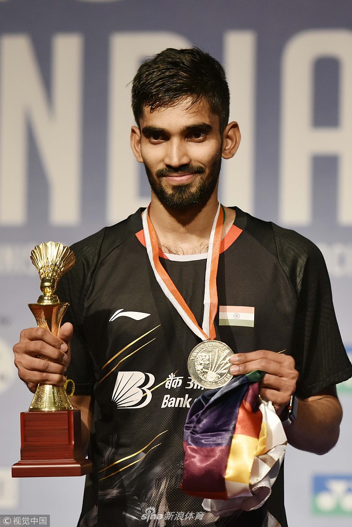 印度羽毛球队力克韩国羽毛球队，安赛龙关键制胜